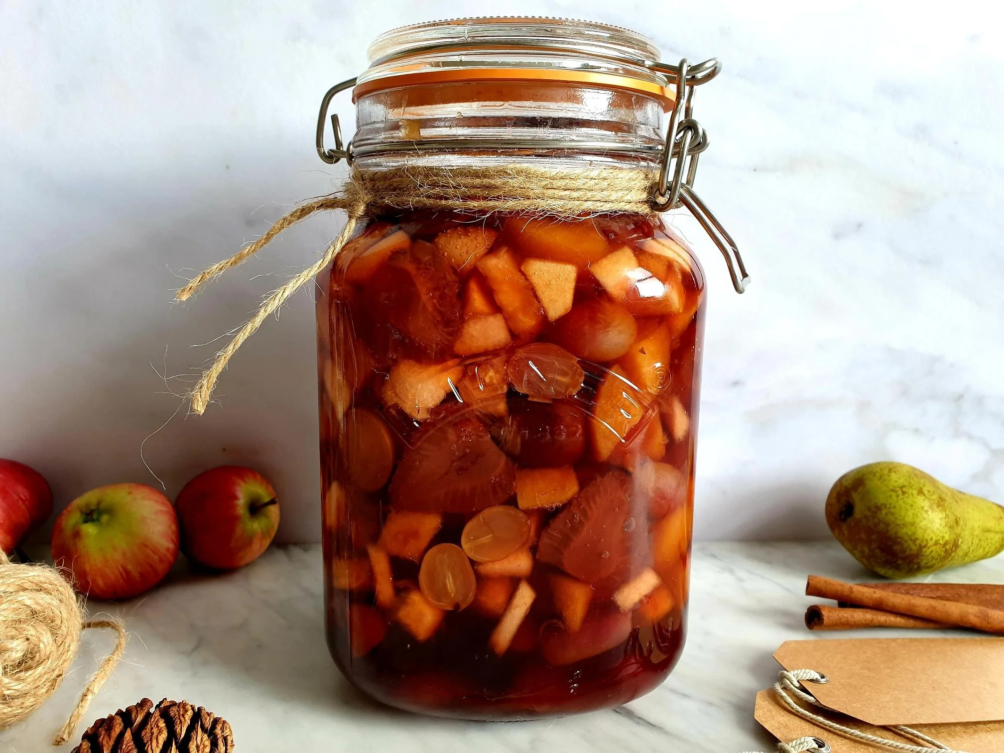 German style Preserved Fruit in Rum (Rumtopf) Recipe