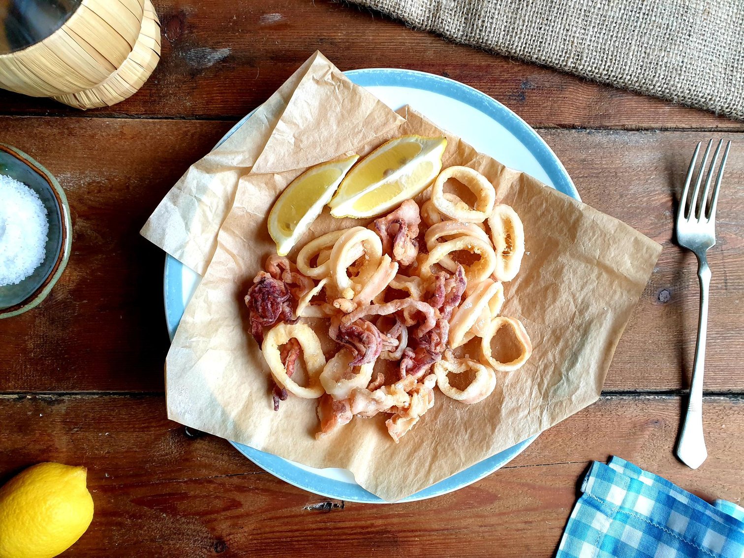 Crispy Fried Squid (Calamari) Recipe