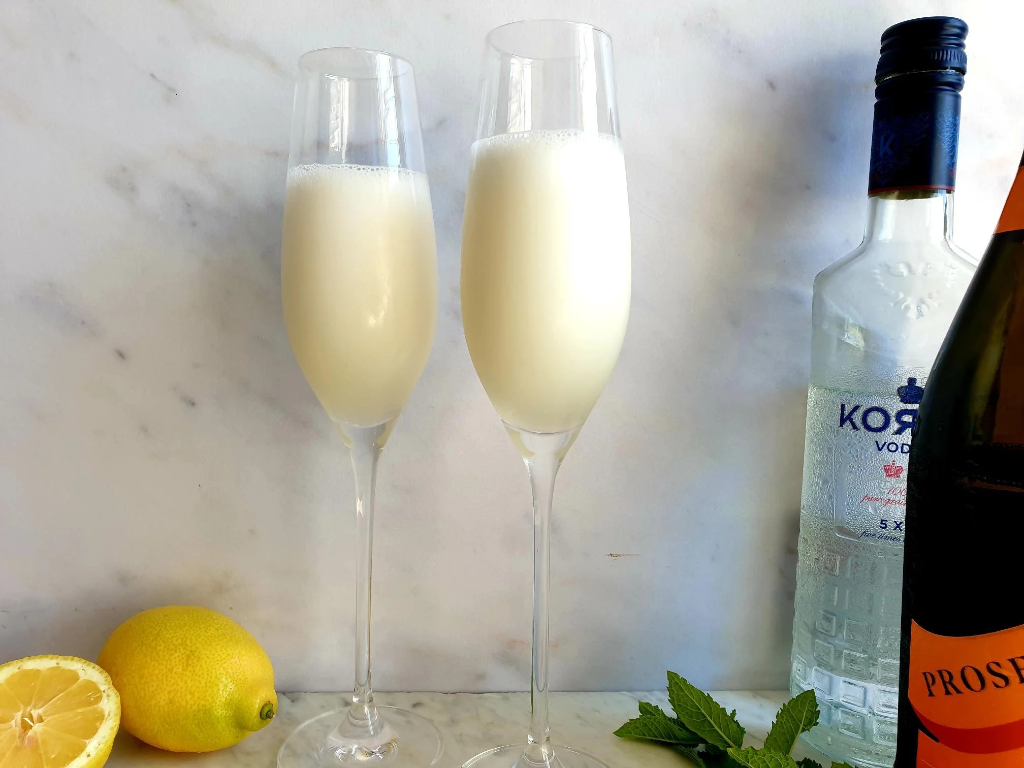 Sgroppino-Venetian Style Lemon Sorbet Cocktail Recipe