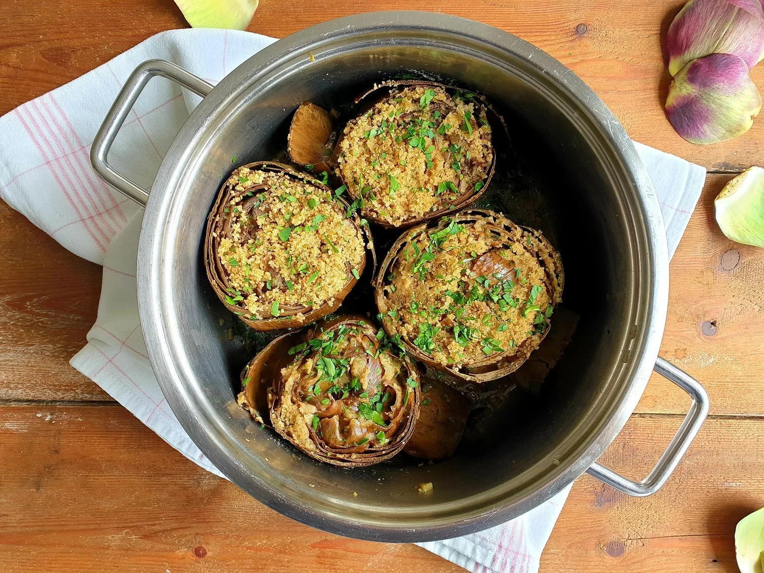 Stuffed Artichokes Istrian Recipe