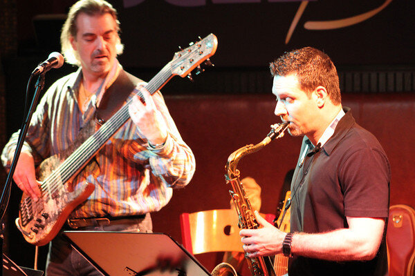 Performing Jaco’s “Invitation” at Gerald Veasley’s 2012 Bass Boot Camp (with Carl Cox on sax)