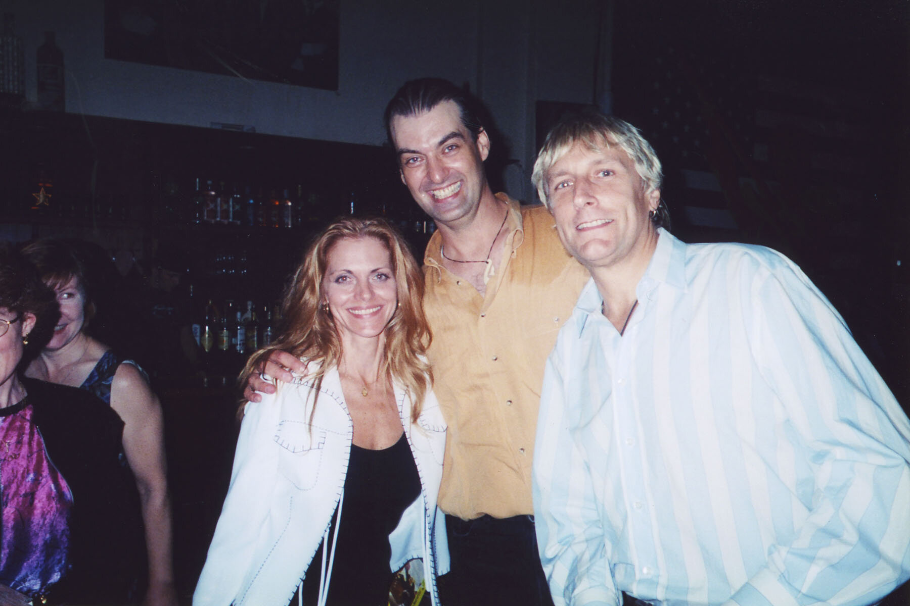  Lisa Pfeiffer, Patrick Pfeiffer and Will Lee at the book release concert for “Bass Guitar For Dummies”