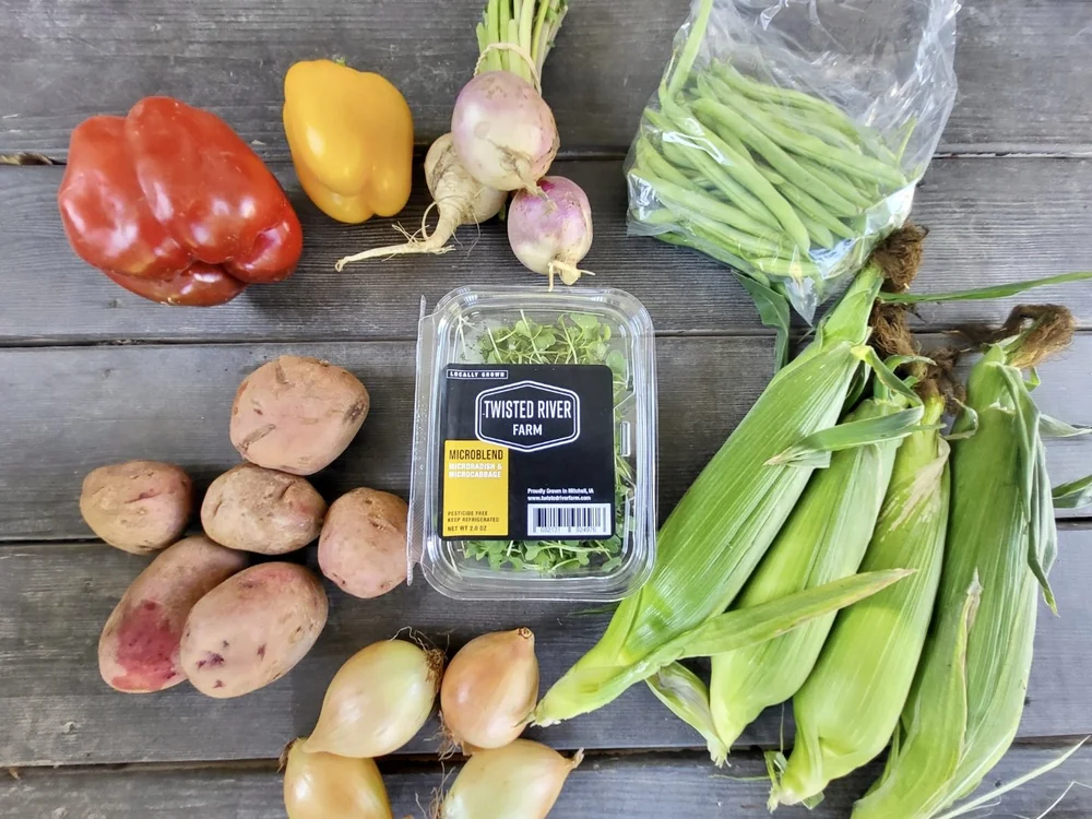 What's in a farm box — Twisted River Farm