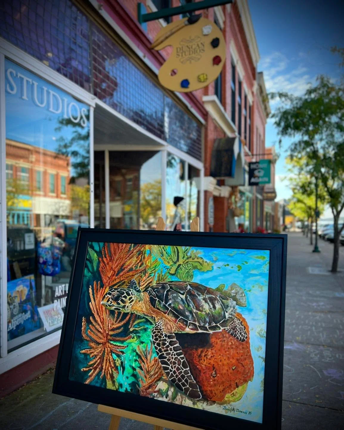 First one down on to the second. Only a couple of clients have asked me to paint the exact same thing more than once. Two friends that have been on SCUBA adventures together all over the planet for the past 30 plus years. I already have orders for pr