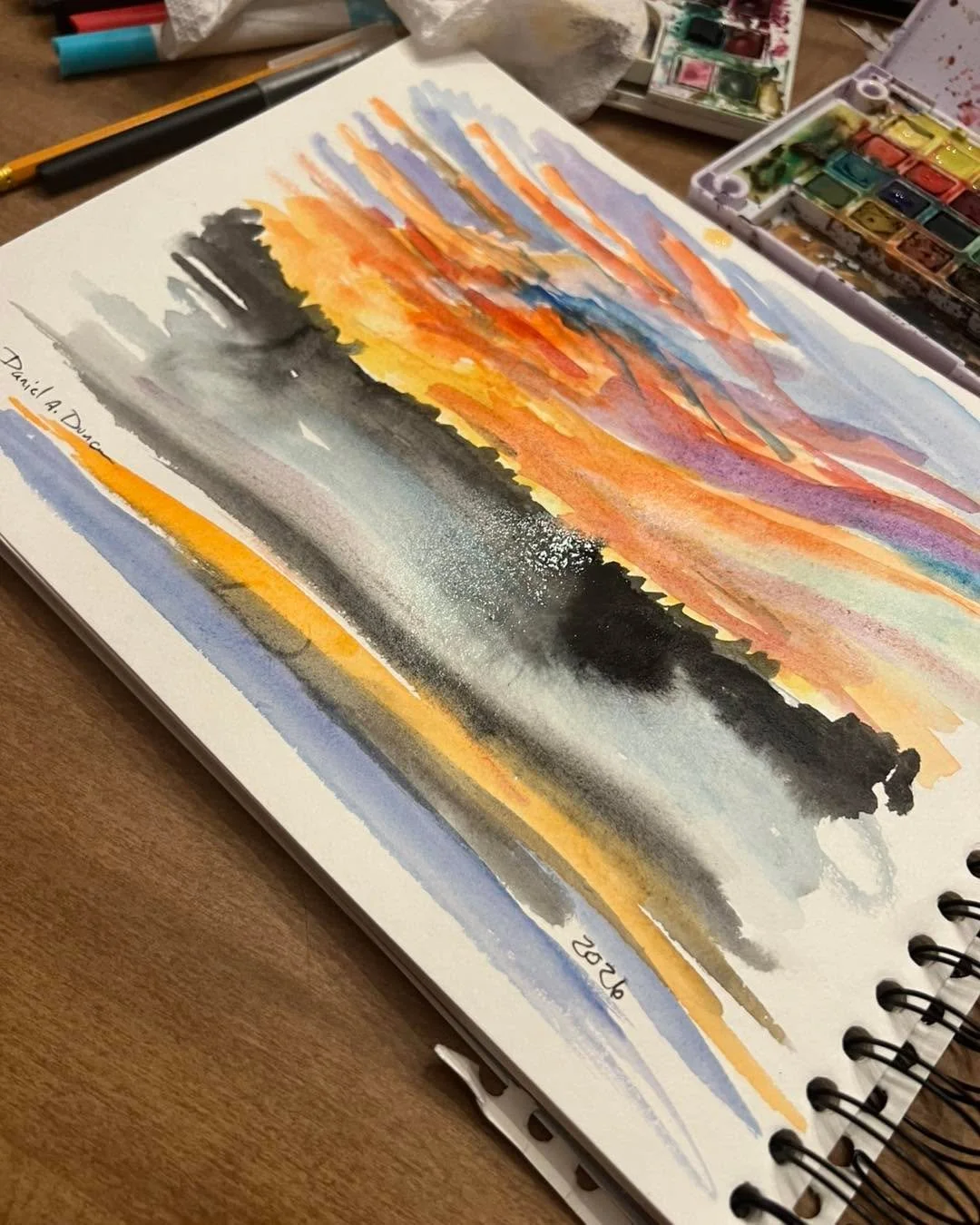 Sunset of March 4th 2026. Boyne City