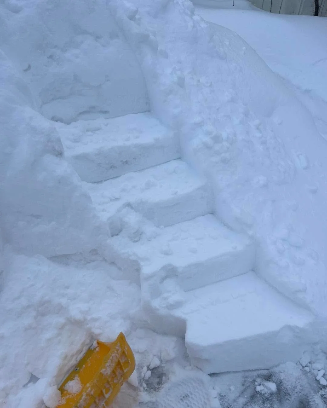 Stairway to heaven. 😮&zwj;💨😴
Just kidding, I feel Grrrrreeat! 
I plan on getting to the studio later this afternoon to meet folks for more posters!