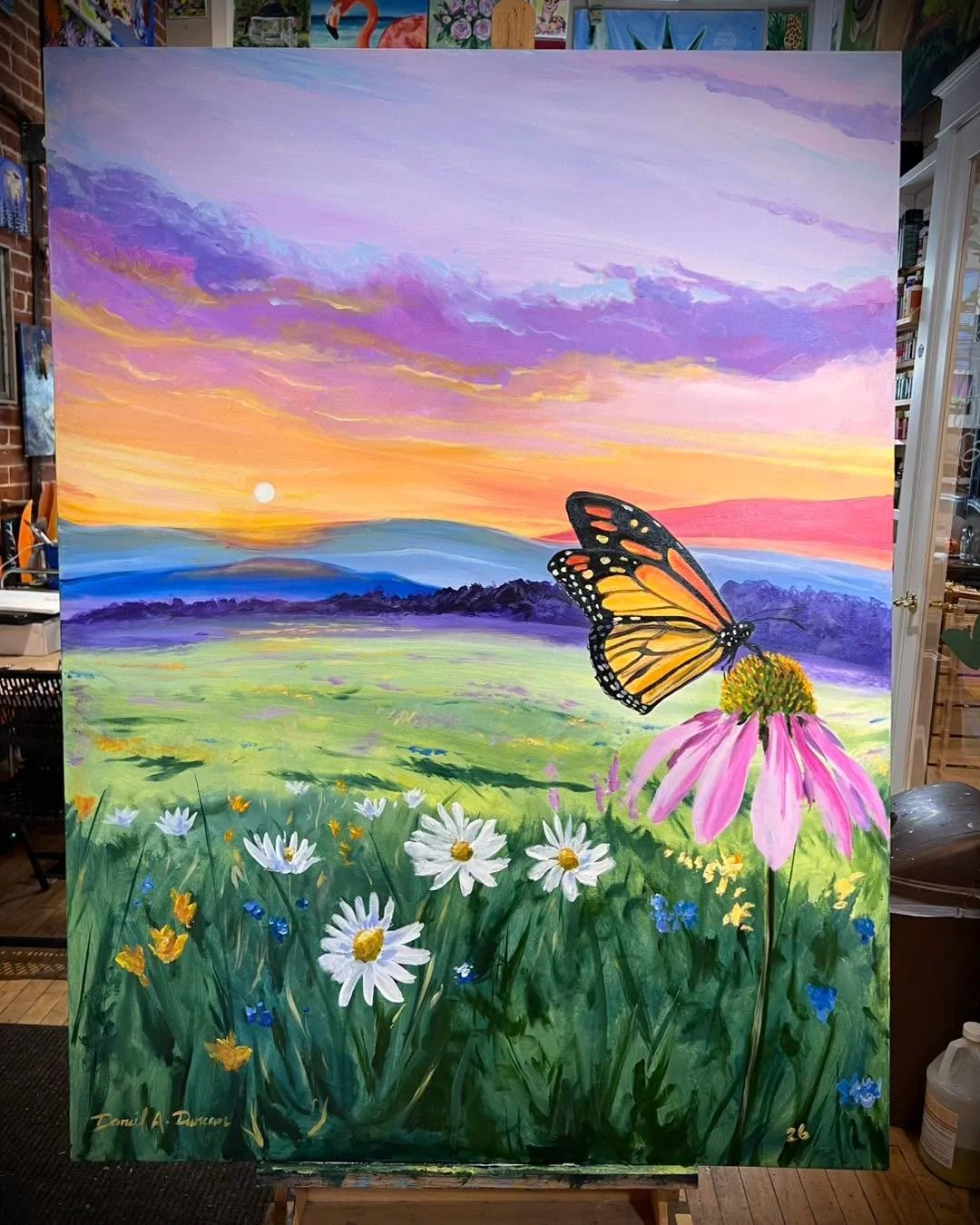 Just like the sunrise this morning! 
Have a blessed day!