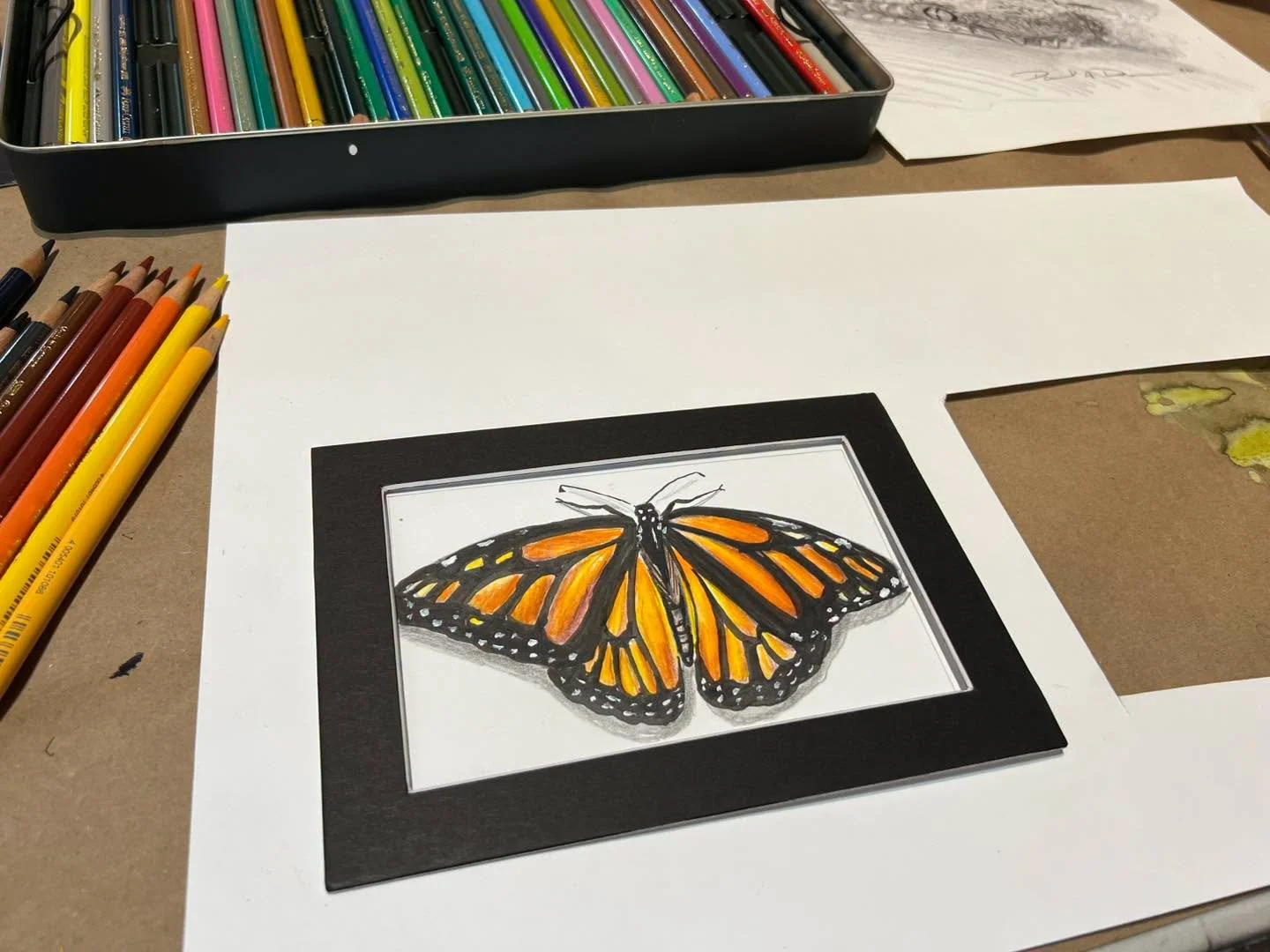 Colored pencil lessons. 😊