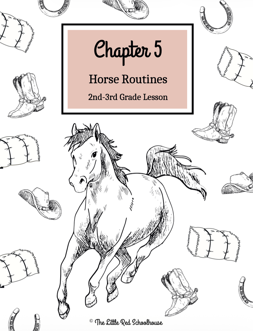 Horse Study Journal- Chapter 5: 2nd-3rd Grade