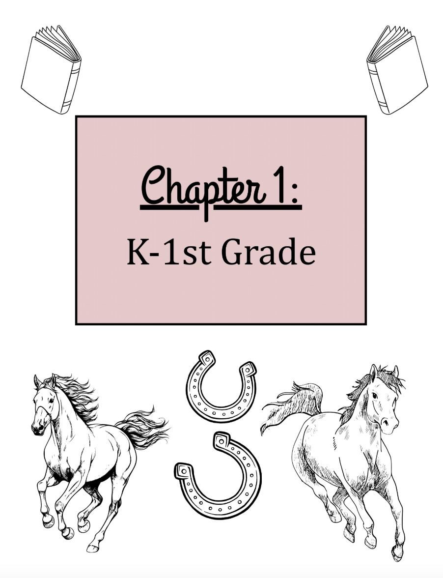 Horse Study Journal- Chapter 1: K-1st Grade