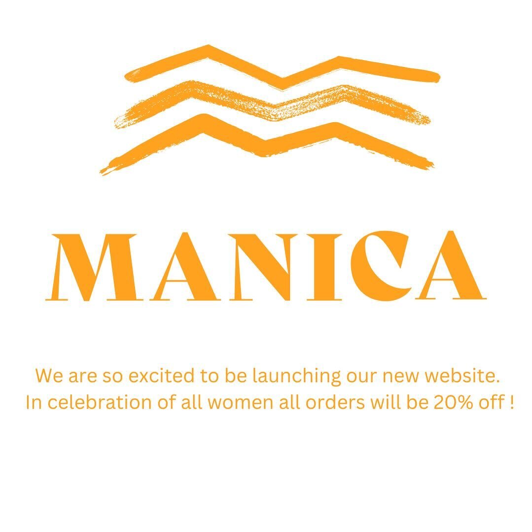 We&rsquo;re so excited to share our new website: www.manica.co.uk
⠀
In honour of the launch, we are also offering 20% off all our products listed !
⠀
⠀
⠀
DM us if you see anything you like on our Instagram page anything that isn&rsquo;t on our websit