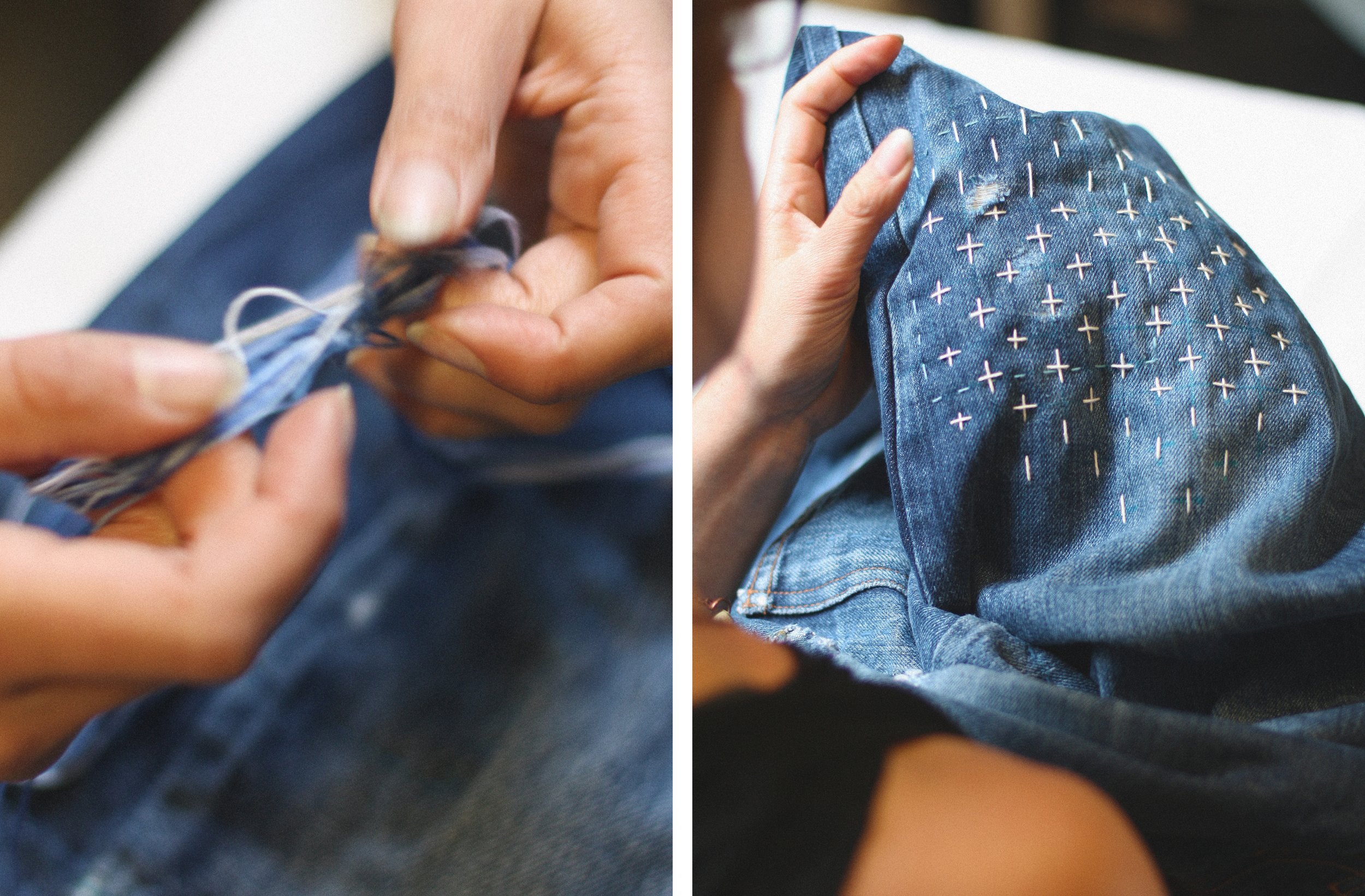 Shibori and Boro