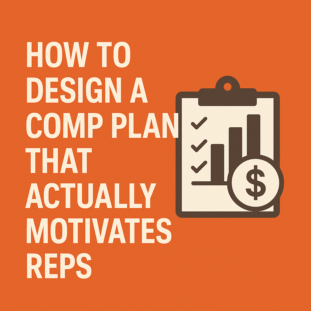 How to Design a Comp Plan That Actually Motivates Reps