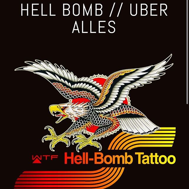 Our website is revamped and live! Check it out for tons of new content and links to all of our merch. Hang in there Wichita, see you soon! www.hellbombtattoo.com