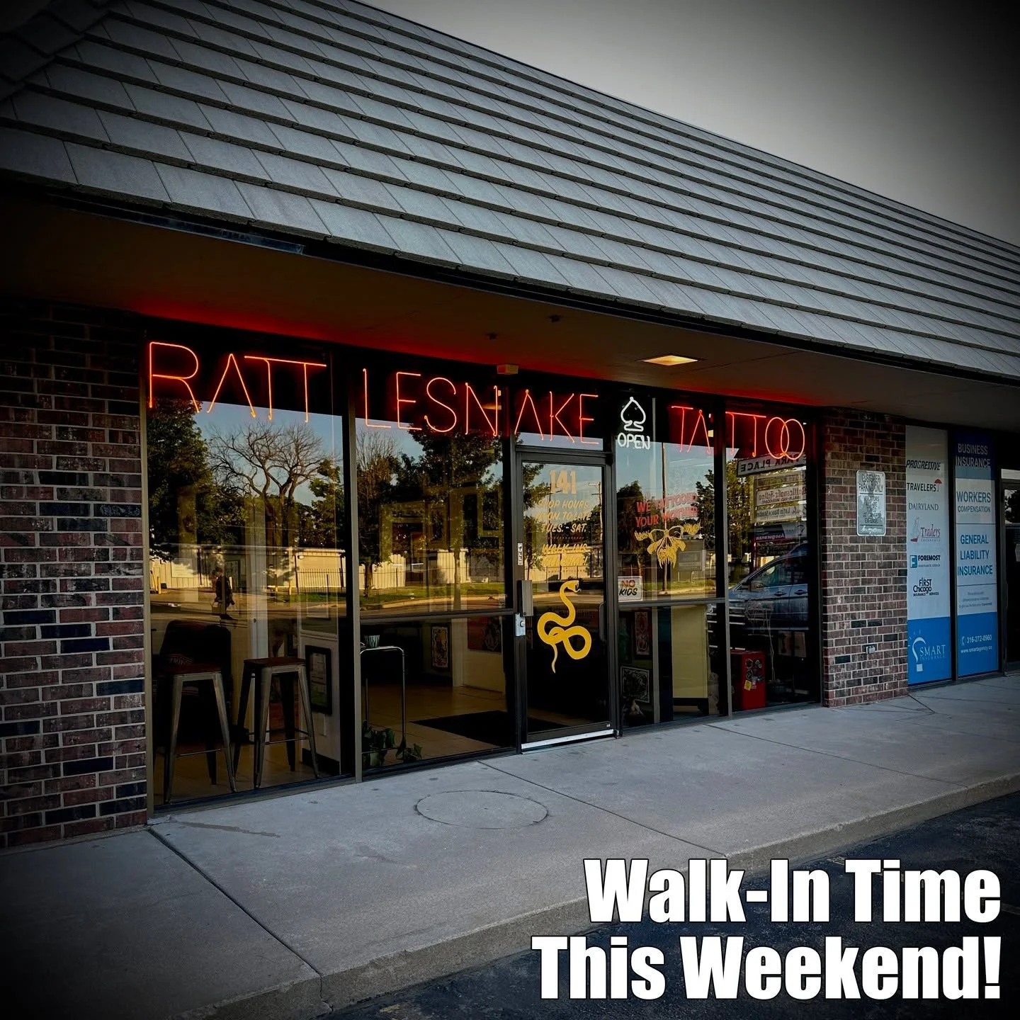 Your idea or ours, we got time this weekend! Come holler at us today and tomorrow.