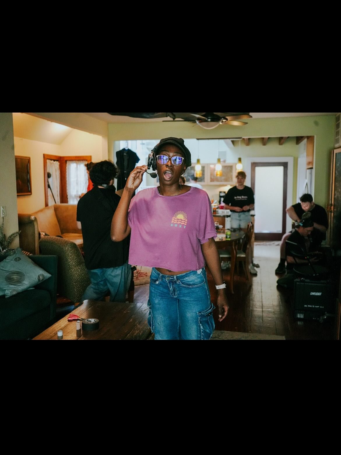 Crew Highlight: Summer
Shoutout to one of our incredible set dressers, Summer! Dear Nora required many difficult set-ups for production design, and Summer was there from start to finish to help us through. Summer was chipper, tenacious, and helpful