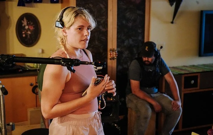 Crew Shoutout: Tori
Our Director of Photography has a distinctly insightful gaze. She is especially talented with handheld & dolly shots, knowing instinctively where to move to capture our talent’s performance. Without her prep, her hard w