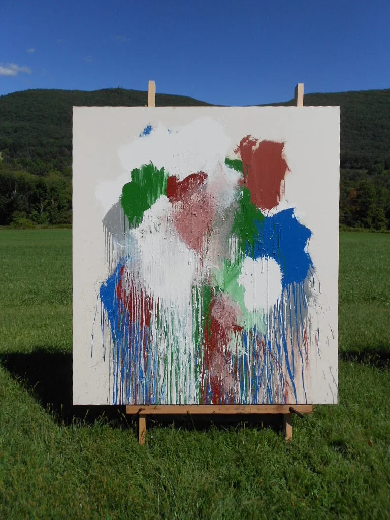 Close-up of Painting in "Truck" show, September 7, 2014