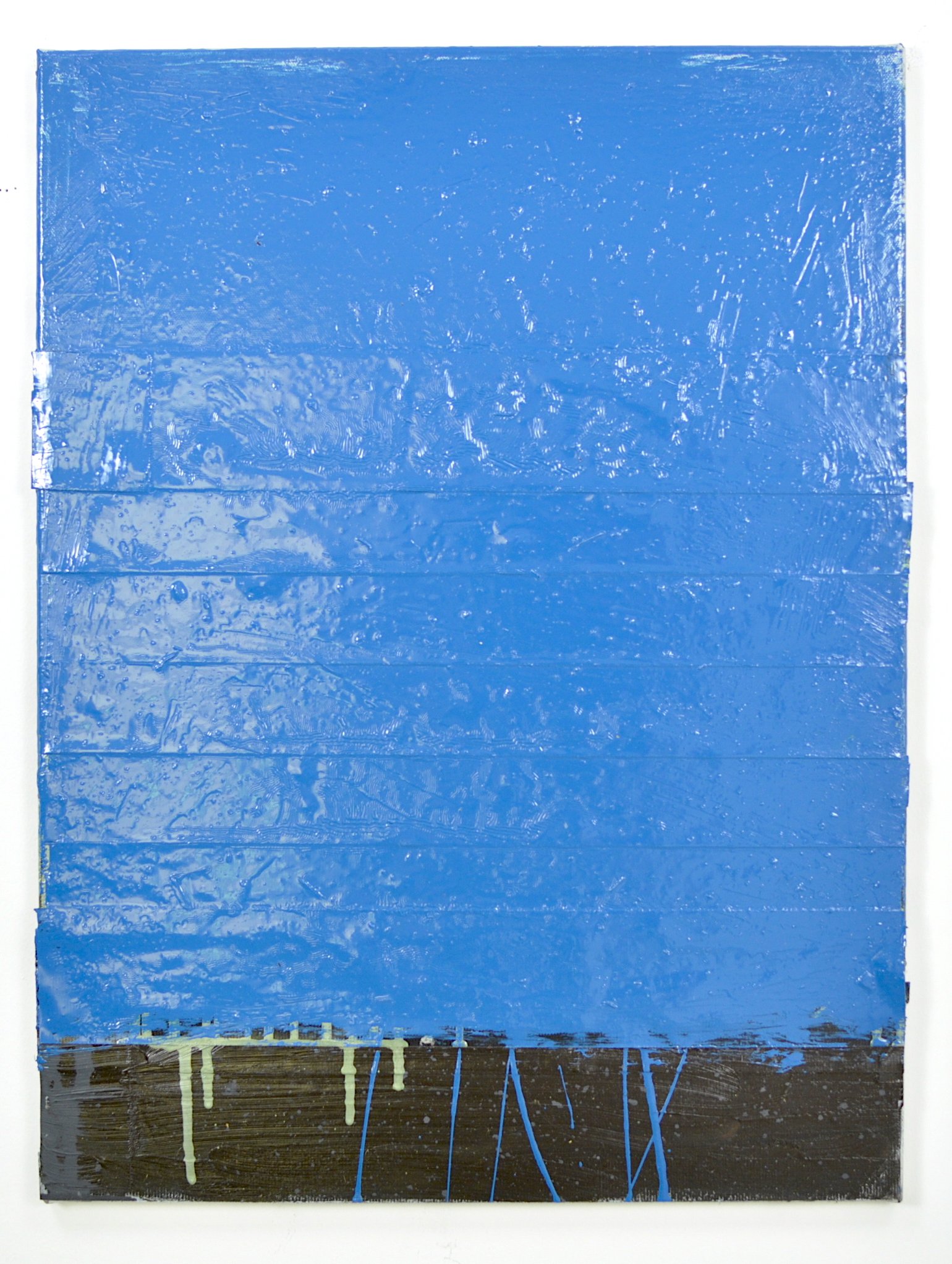 Untitled, Mixed Media on Canvas, 2022, 24" x 18"