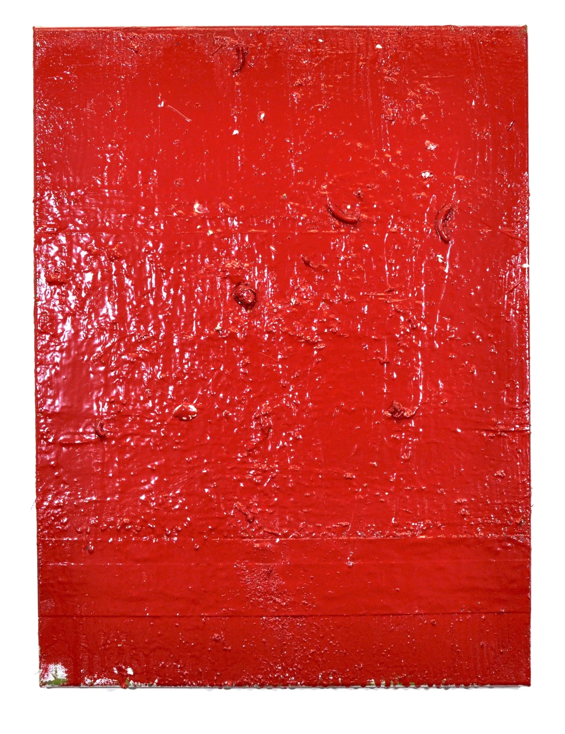 No Title, Mixed Media on Canvas, 2023, 24" x 18"