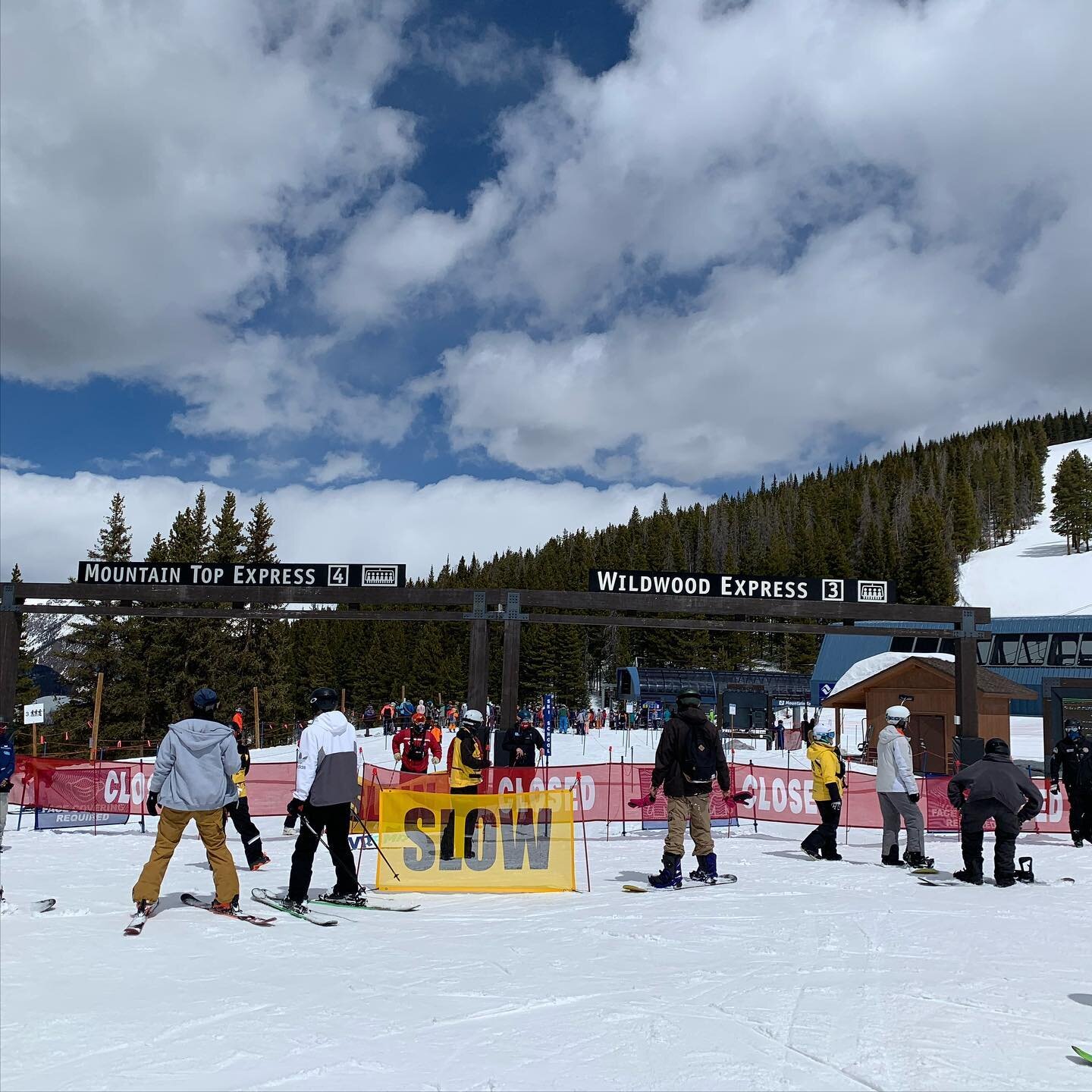 Upper lifts closed at 2:30 today. 😫Didn&rsquo;t get to ride Chair 5 one last time. 🥺 Forever, we will see you next year. #vailmtn #springskiing #backcountryskiing #fun