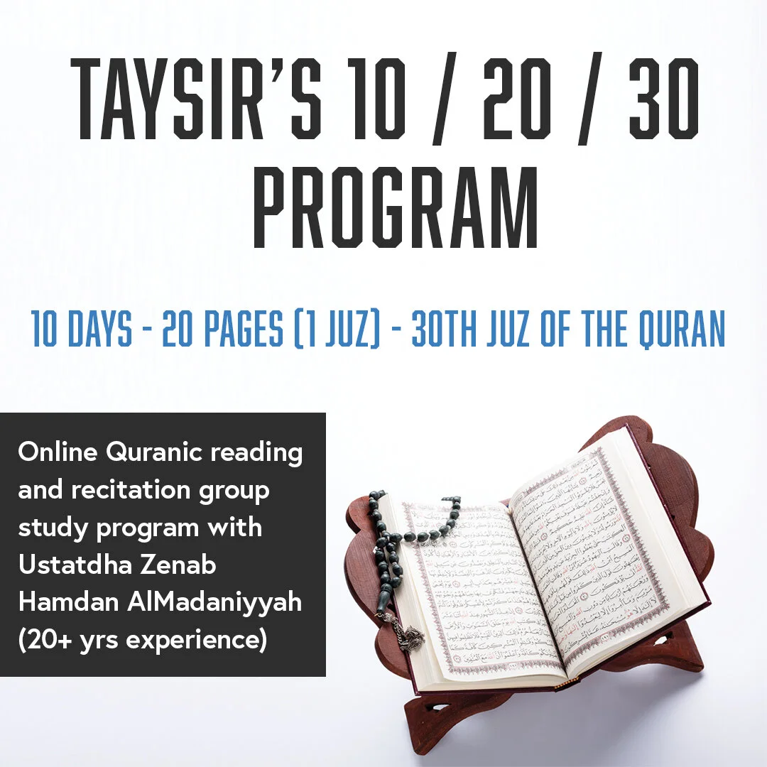 Taysir's 10/20/30 Program