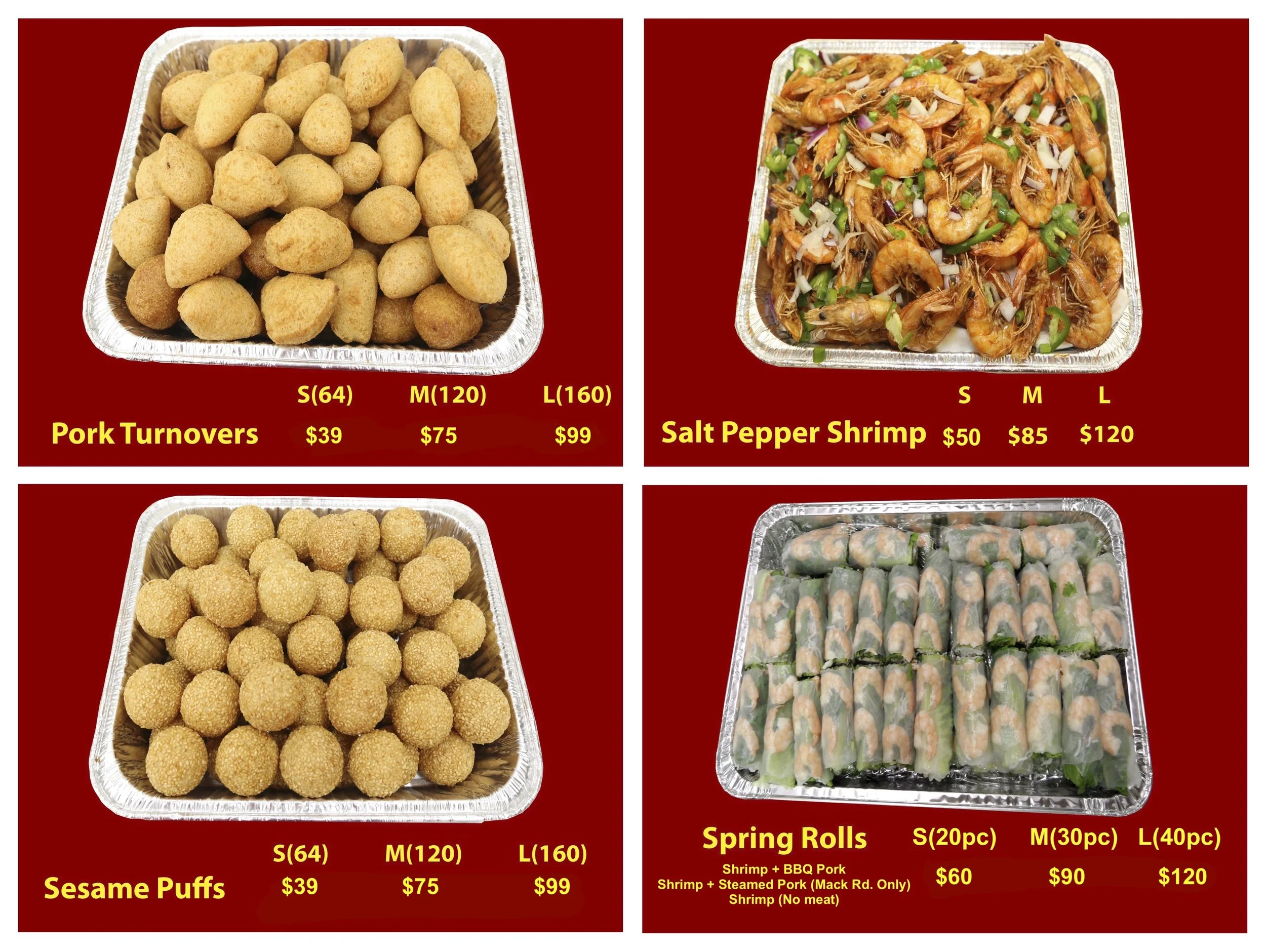 Party Trays — SF Vietnamese Sandwich