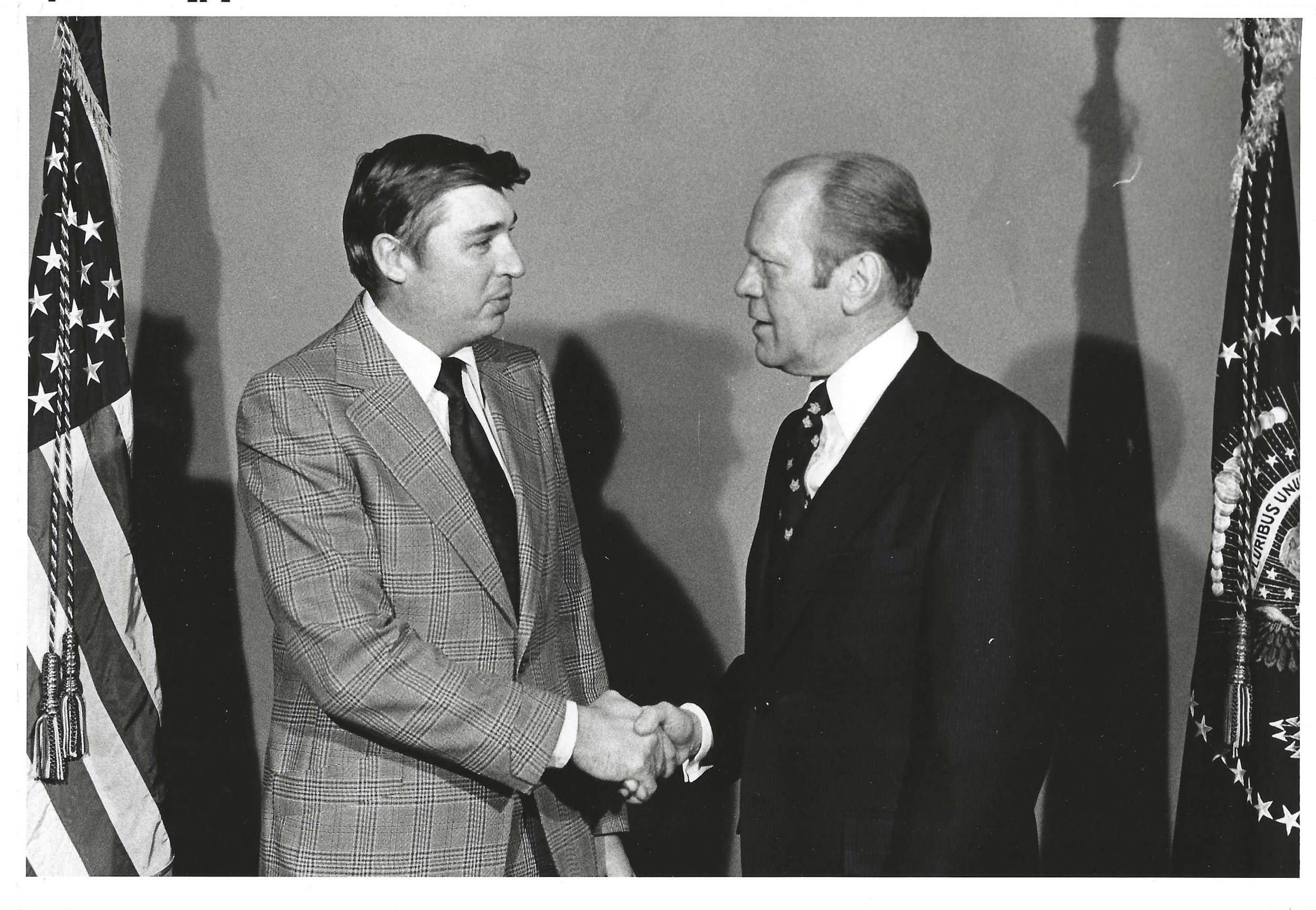President Gerald Ford and Richard