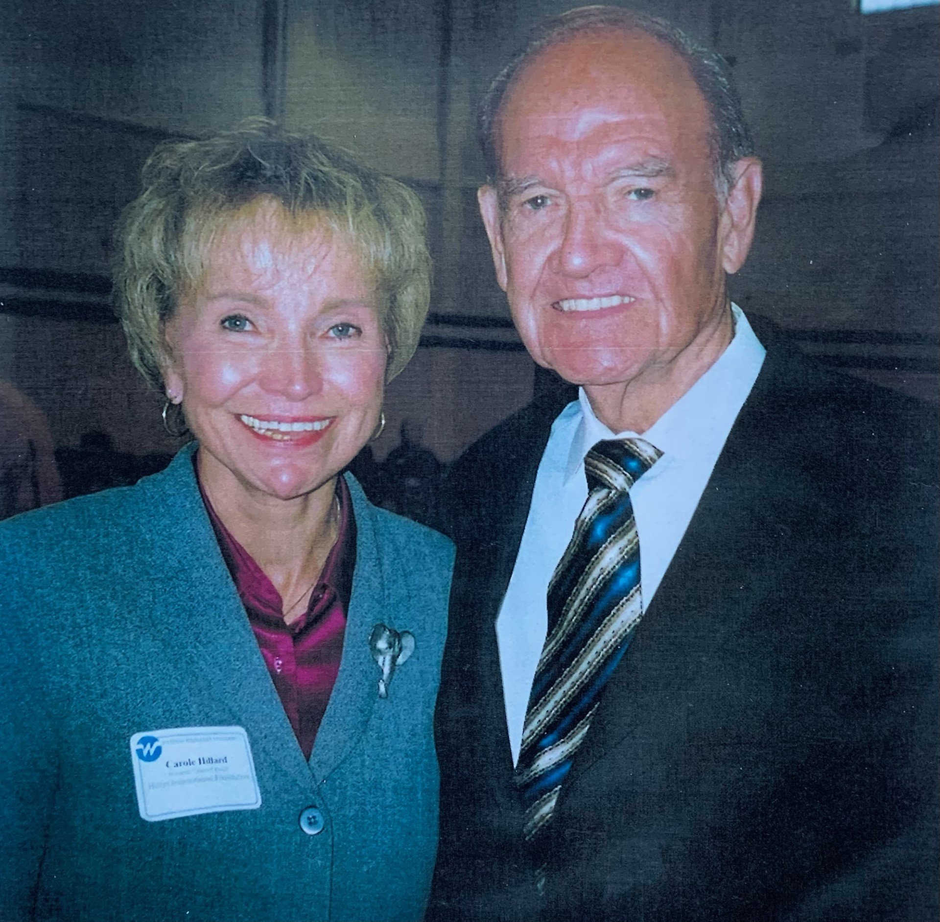 Carole and SD Senator George McGovern