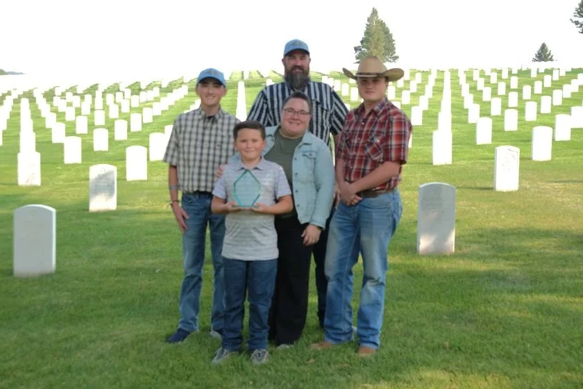 Spearfish family honored for their Memorial Day mission at Black Hills National Cemetery