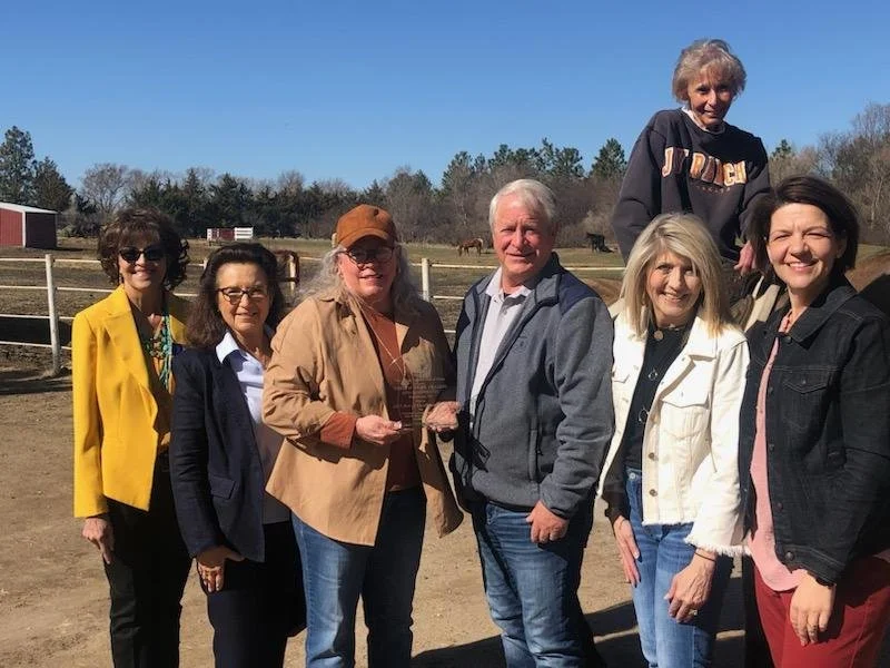 Hope, Healing, and Hoofprints Ministry Receives Acts of Excellence Award from the South Dakota Hall of Fame