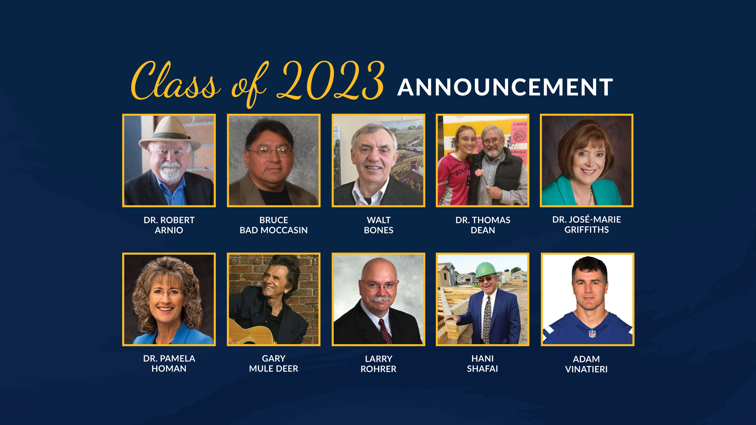 Honors Ceremony — South Dakota Hall of Fame