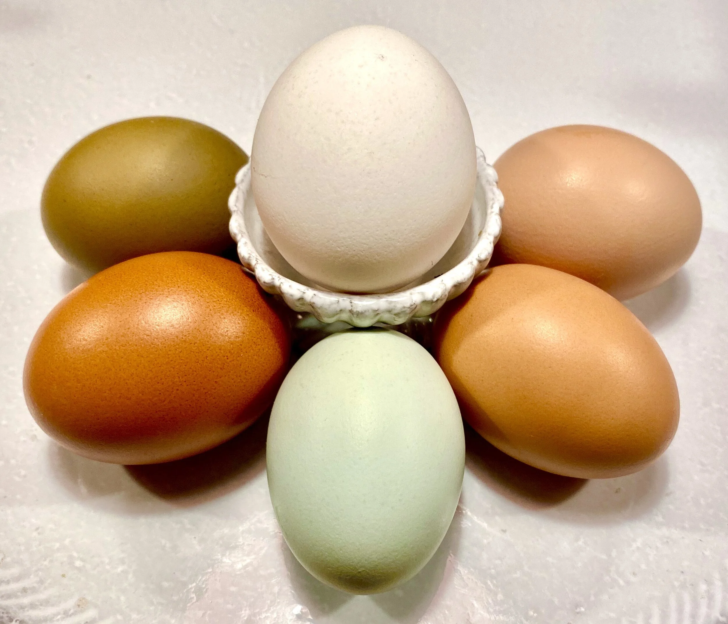 Eggs from Happy Chicken Farms.