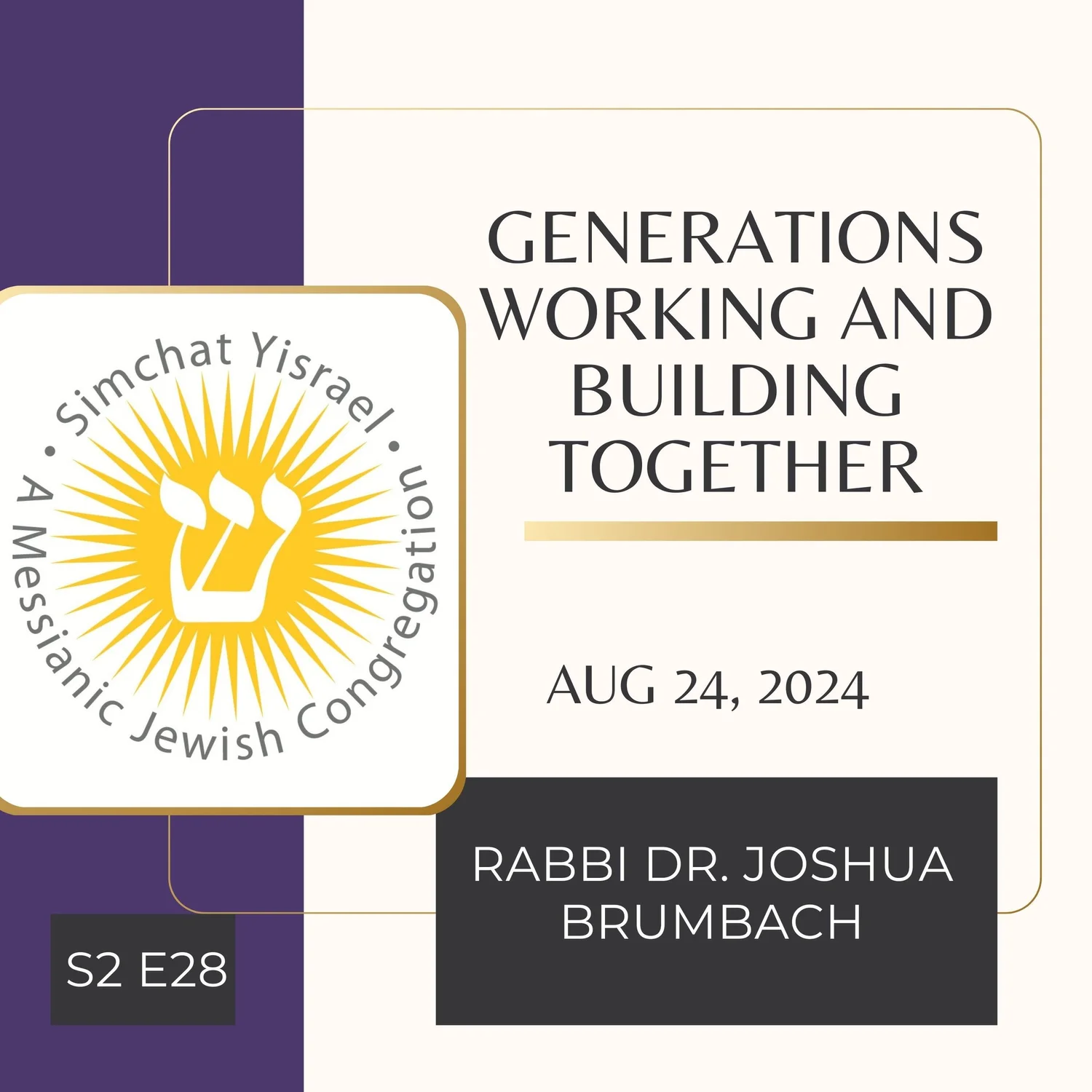 Generations Working and Building Together episode artwork