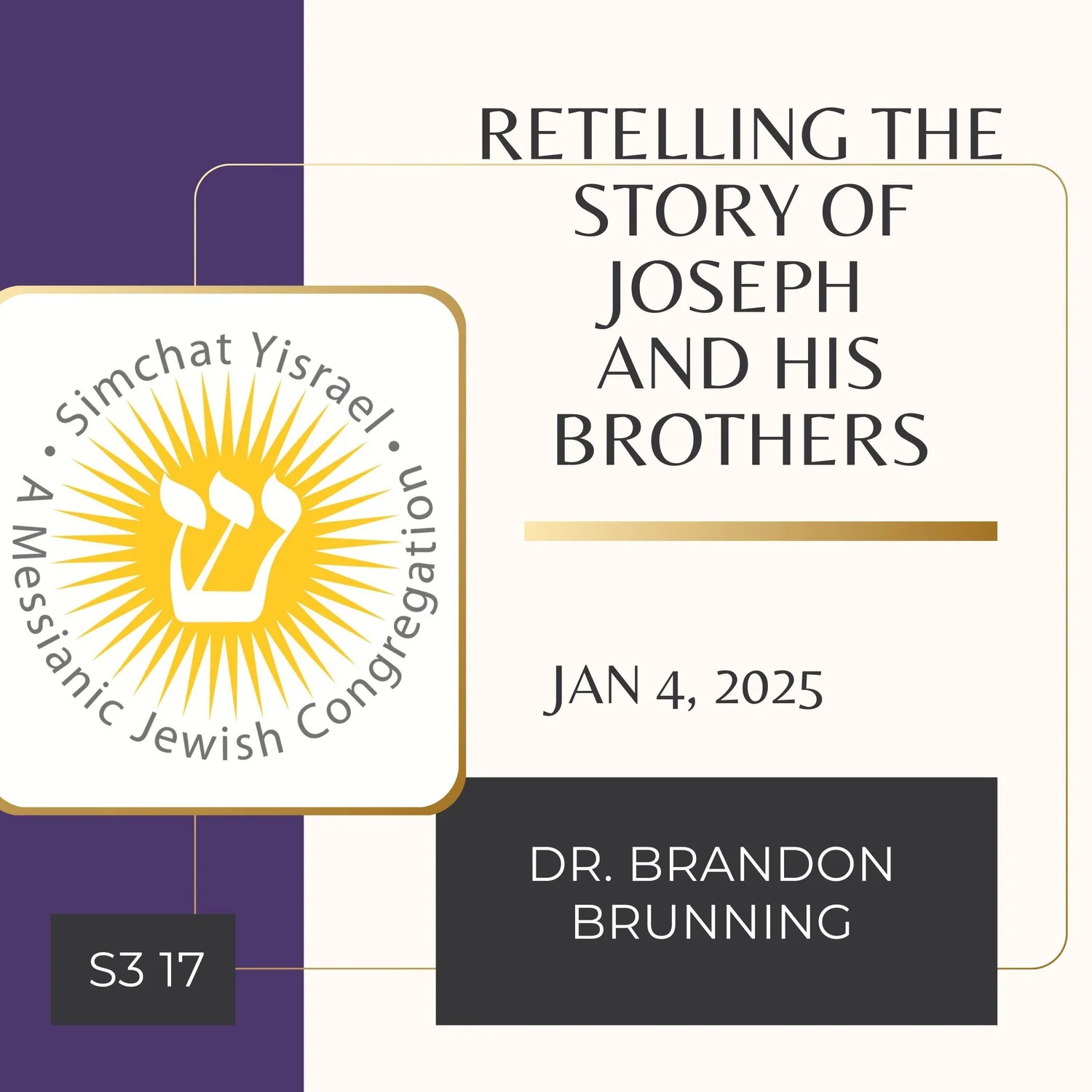 Retelling the Story of Joseph and His Brothers episode artwork