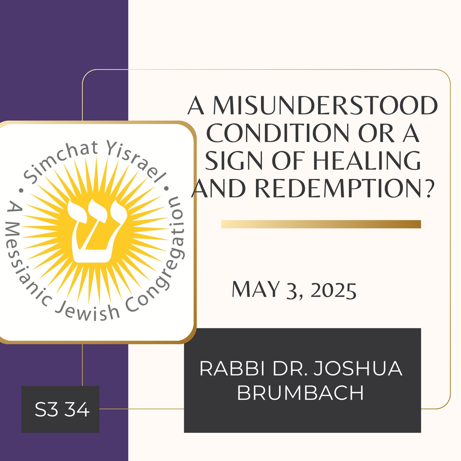 A Misunderstood Condition or a Sign of Healing and Redemption? episode artwork