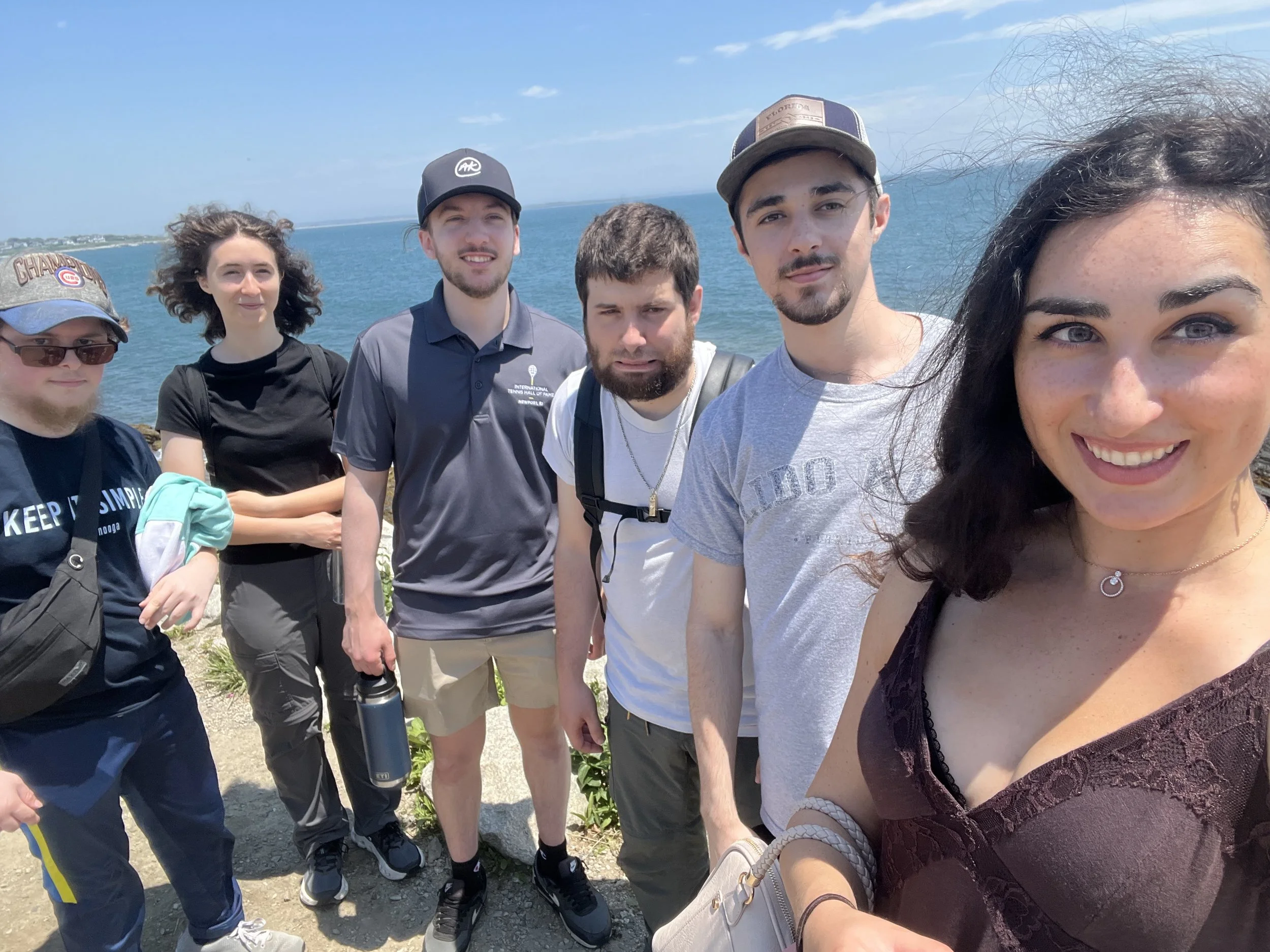 Simchat Yisrael Young Adult Group at Newport Rhode Island