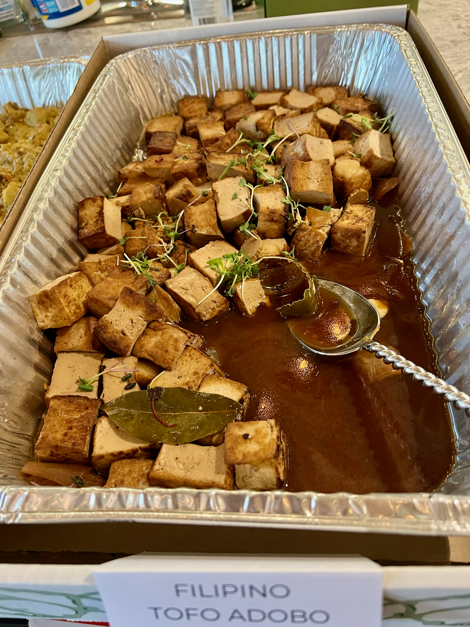 Tofu Adobo- the best we've ever had