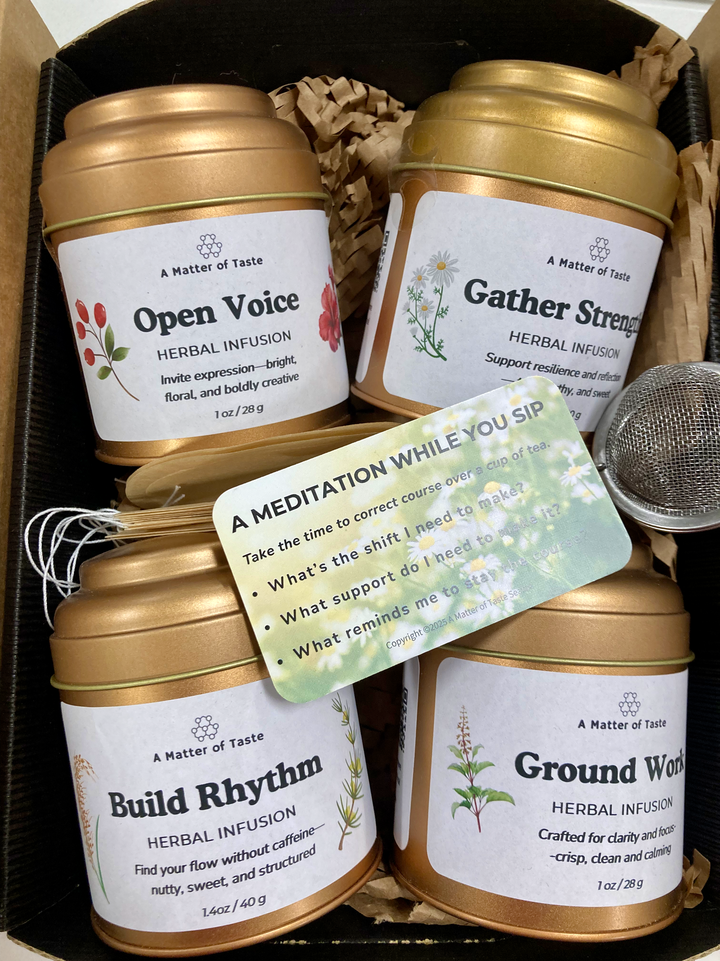 Herbal Tea for Focus- Gift Collection