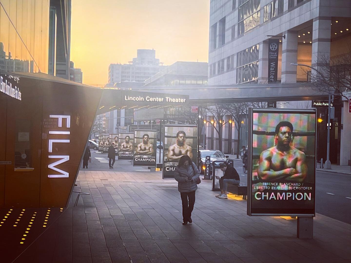 A Night At The Opera. It&rsquo;s opening night for Champion, the opera at the Met that I have been working on as a cover for the last month.