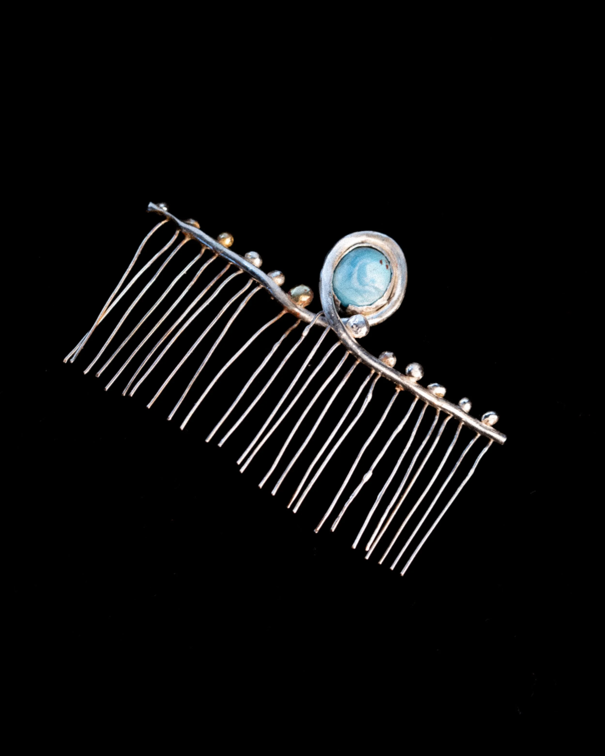 Sculptural Hair Comb #001