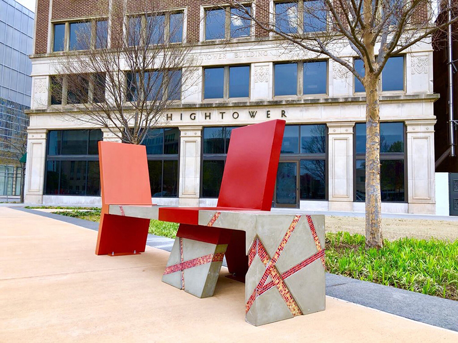 Nurture, Sculptural Seating Group. Outdoor Functional Art in a Public Space