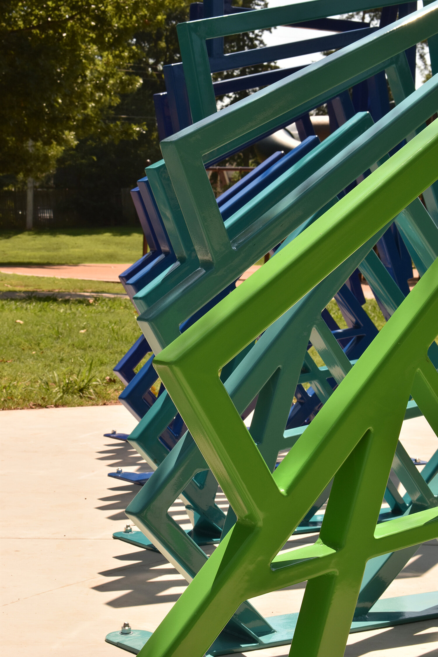 [EVOLVE] Sculptural Bike-racks. Outdoor Functional Art in Public Spaces