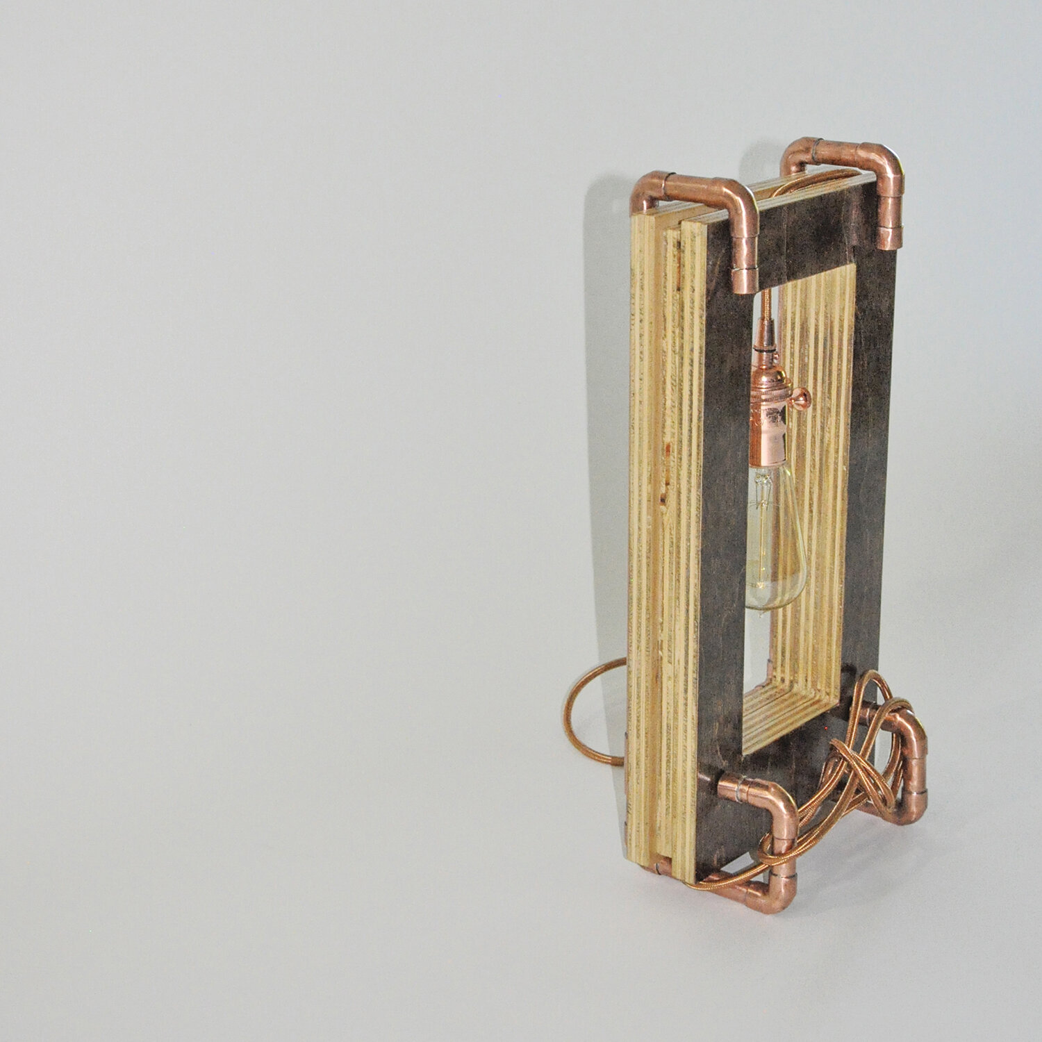 COPPER TABLE LAMP