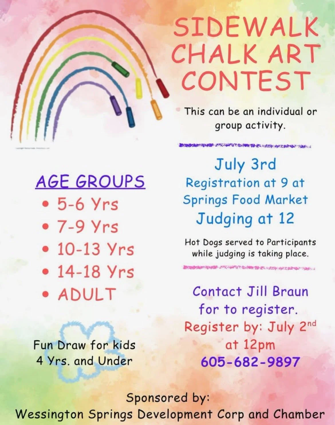 Sidewalk Art contest