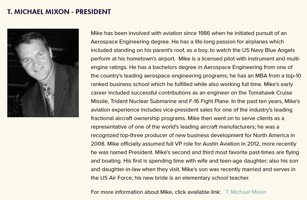 Mike Mixon |  Co-Founder and President