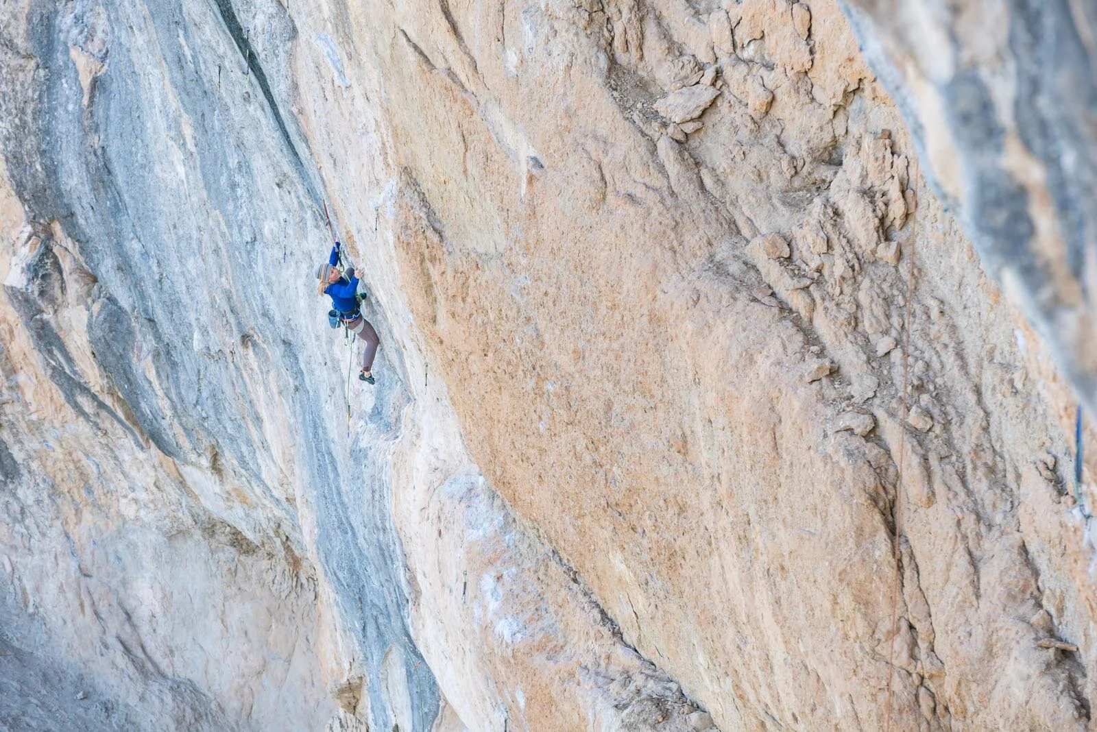  Mind Control 8c, Oliana, Spain. Credit: Colette McInerney 