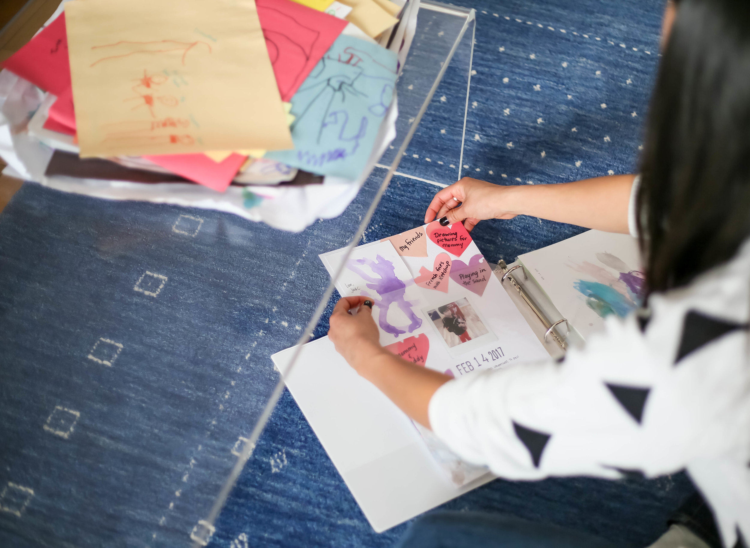 DIY Kids Art Binder — Amy Tangerine