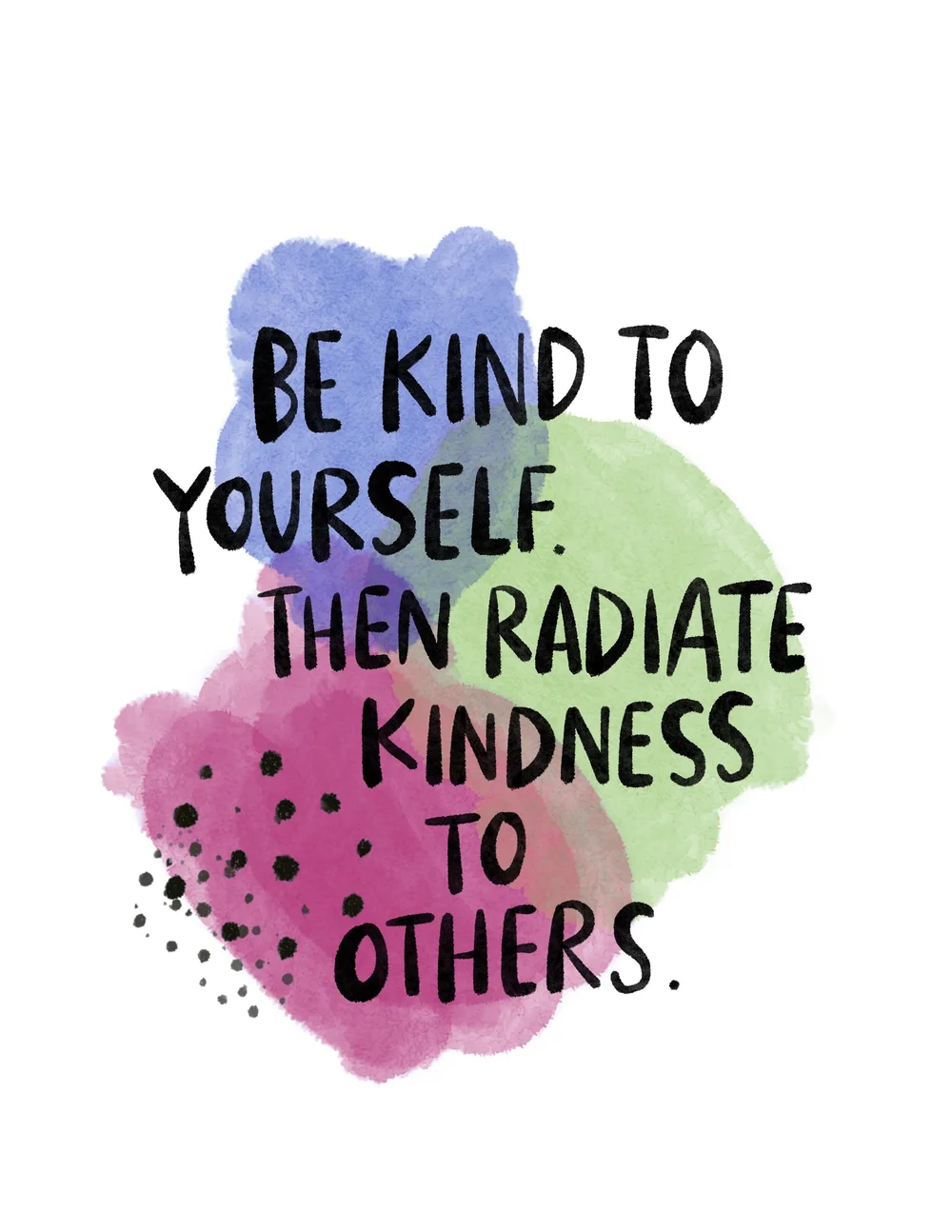 Be Kind to Yourself Then Radiate — Amy Tangerine