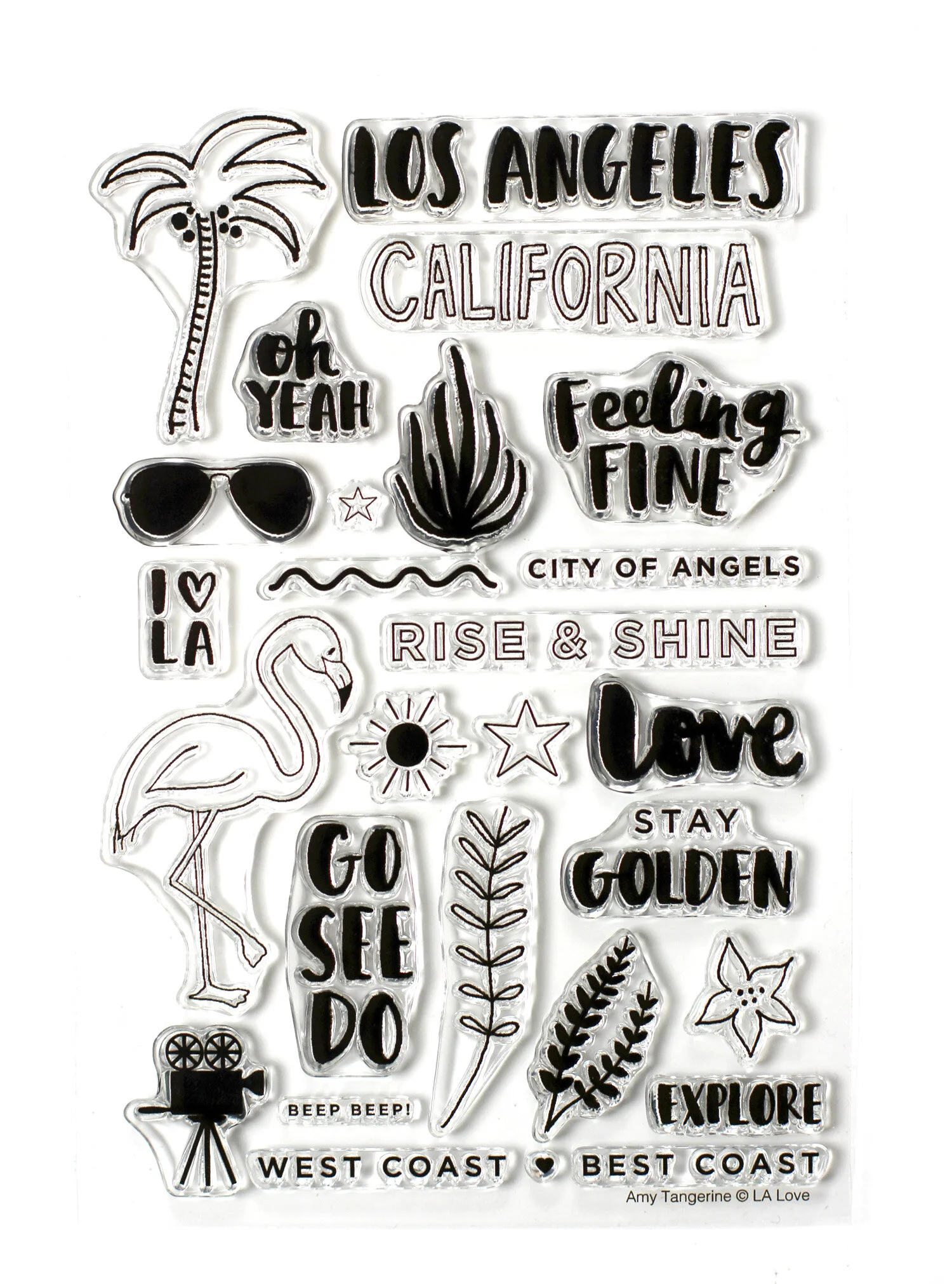 New Los Angeles + Summer Stamps! — Amy Tangerine